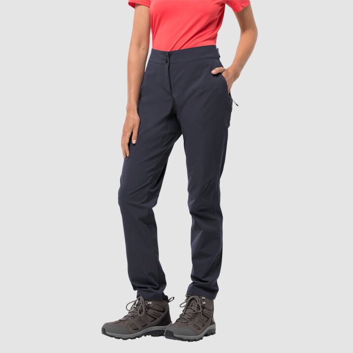 Pantalón Ciclismo Jack Wolfskin Gradient Mujer Azul Marino Mexico-5439861